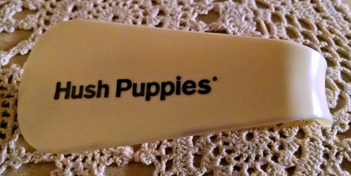 Hush puppies shoe - horn, white