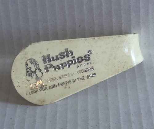 Vtg hush puppies plastic shoe - hush,