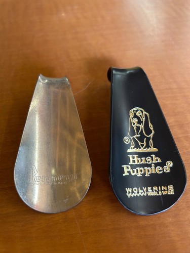 Vintage shoe horns plastic - horns,
